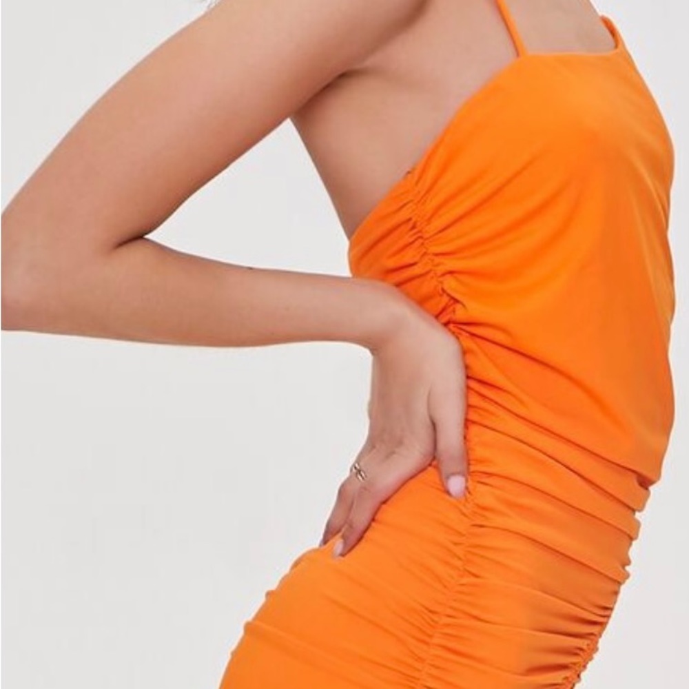 Mini Ruched Dress - Picture 3 of 5